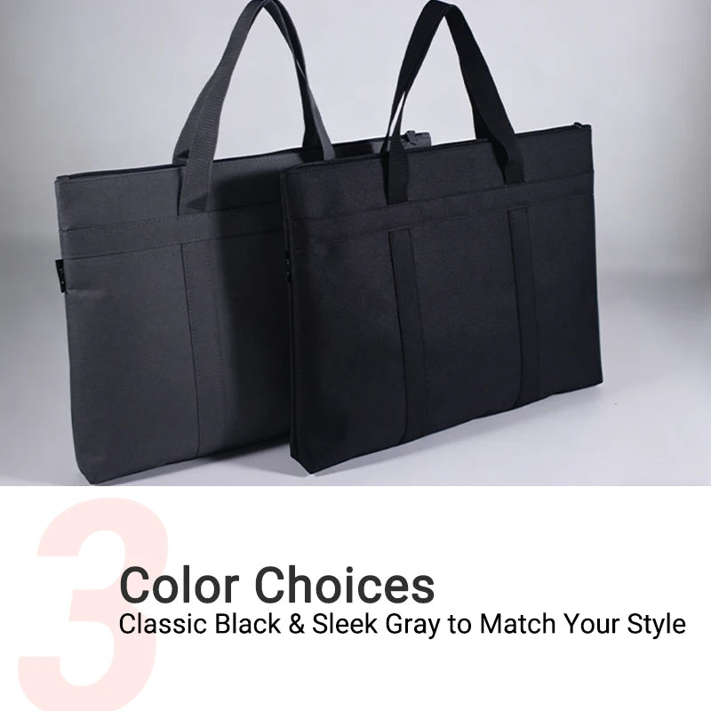 Large Capacity Portable Oxford Fabric Briefcase — Blue - Main View - Driulug supplier