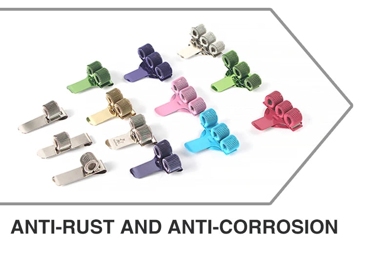 Colorful 2-Hole Hook-Style Pen Holder with Fixed Spring Loops - Additional Detail View - Driulug supplier
