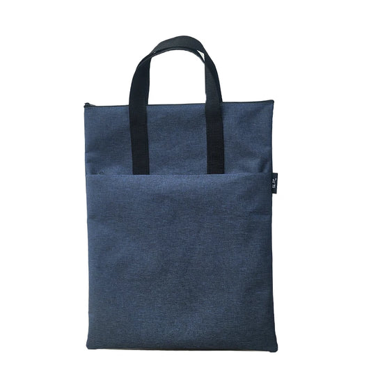 Minimalist Vertical Oxford Fabric Briefcase for Business Professionals — Blue - Main View - Driulug supplier