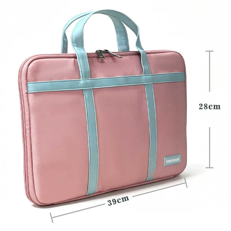 Premium Matte Textured 180-Degree Full-Open Professional Briefcase — Pink - Detail View - Driulug supplier