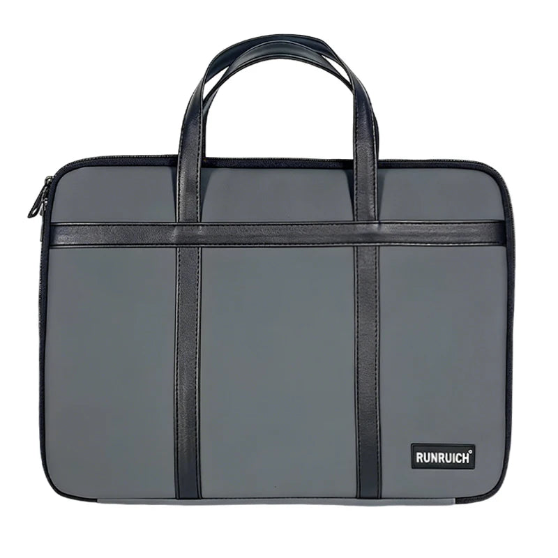 Premium Matte Textured 180-Degree Full-Open Professional Briefcase — Black - Additional Detail View - Driulug supplier
