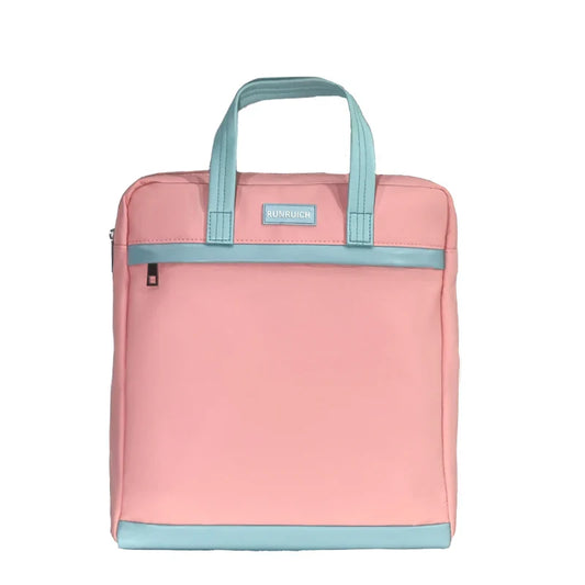 Premium Vertical Laptop Briefcase - Vibrant Pink - Main View - Driulug supplier