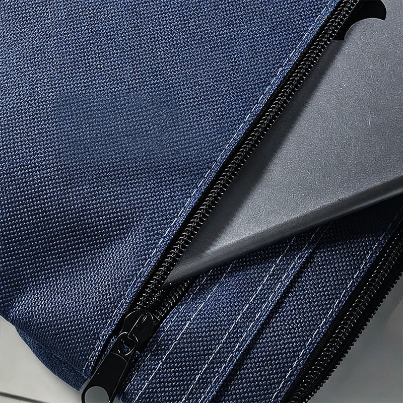 Large Capacity Double-Layer Oxford Fabric Professional Briefcase — Black - Product Dimensions - Driulug supplier