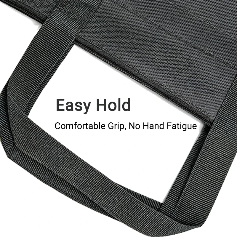 Large Capacity Portable Oxford Fabric Briefcase — Black - Usage Scenario - Driulug supplier