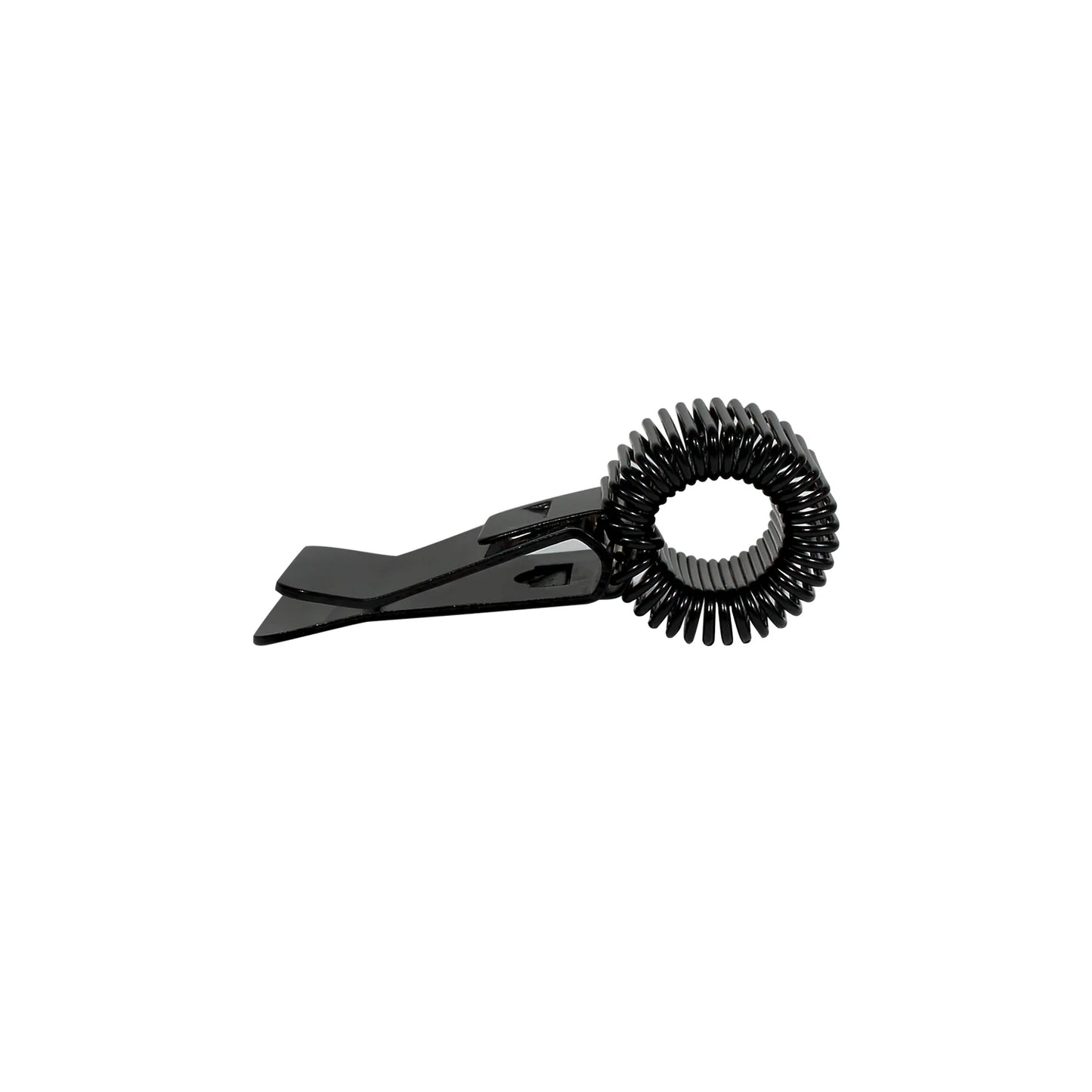 Classic Metal N1-Style Pen Holder with Fixed Spring Loop - Side View - Driulug supplier
