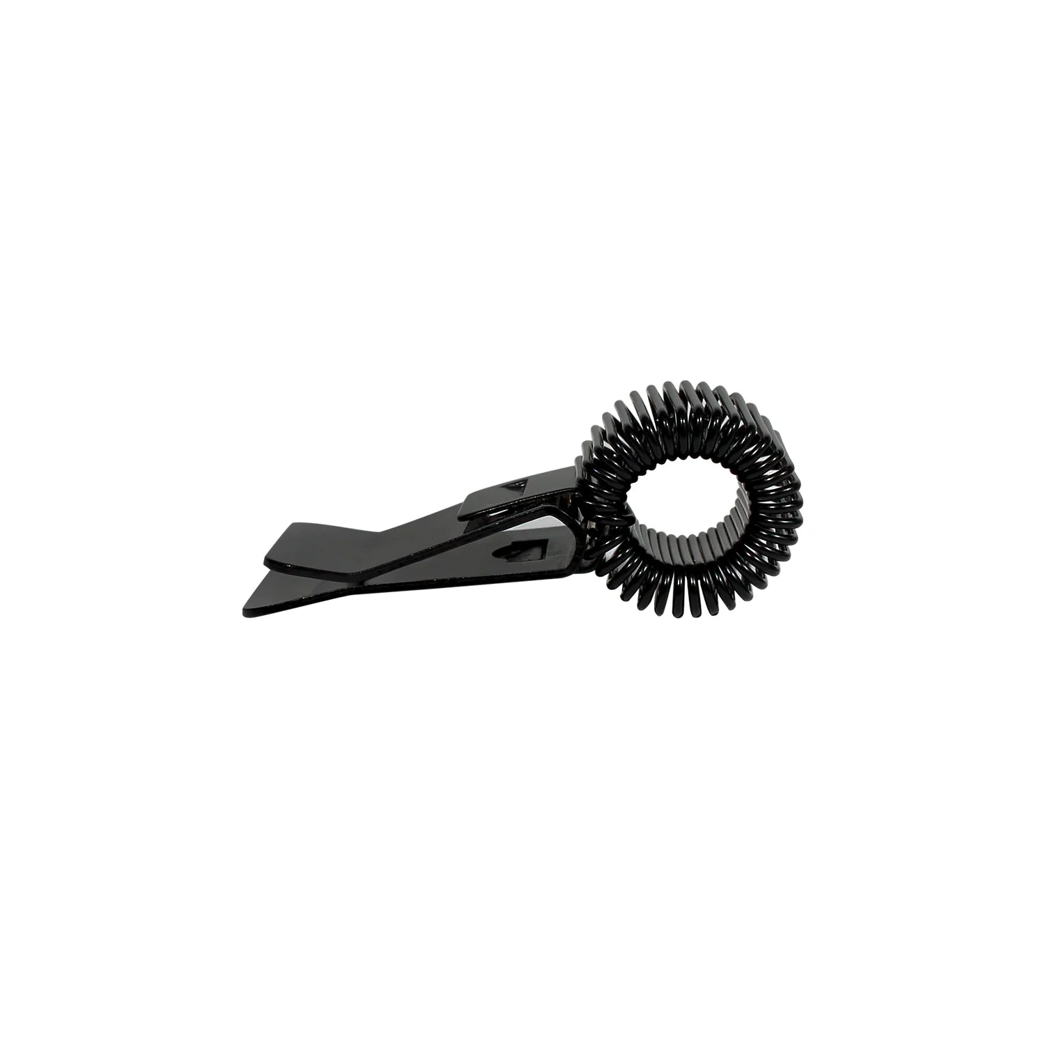 Classic Metal N1-Style Pen Holder with Fixed Spring Loop - Side View - Driulug supplier