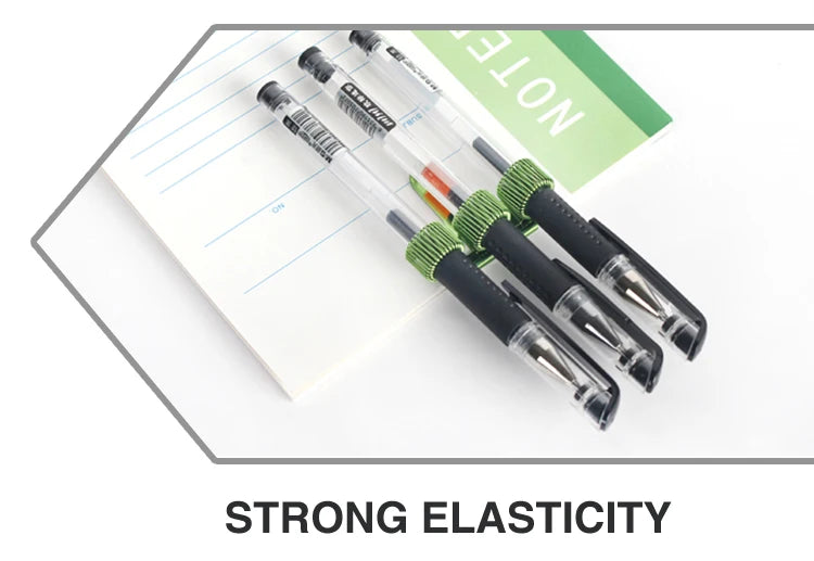 Colorful 3-Hole Hook-Style Pen Holder with Fixed Spring Loops - Usage Scenario - Driulug supplier