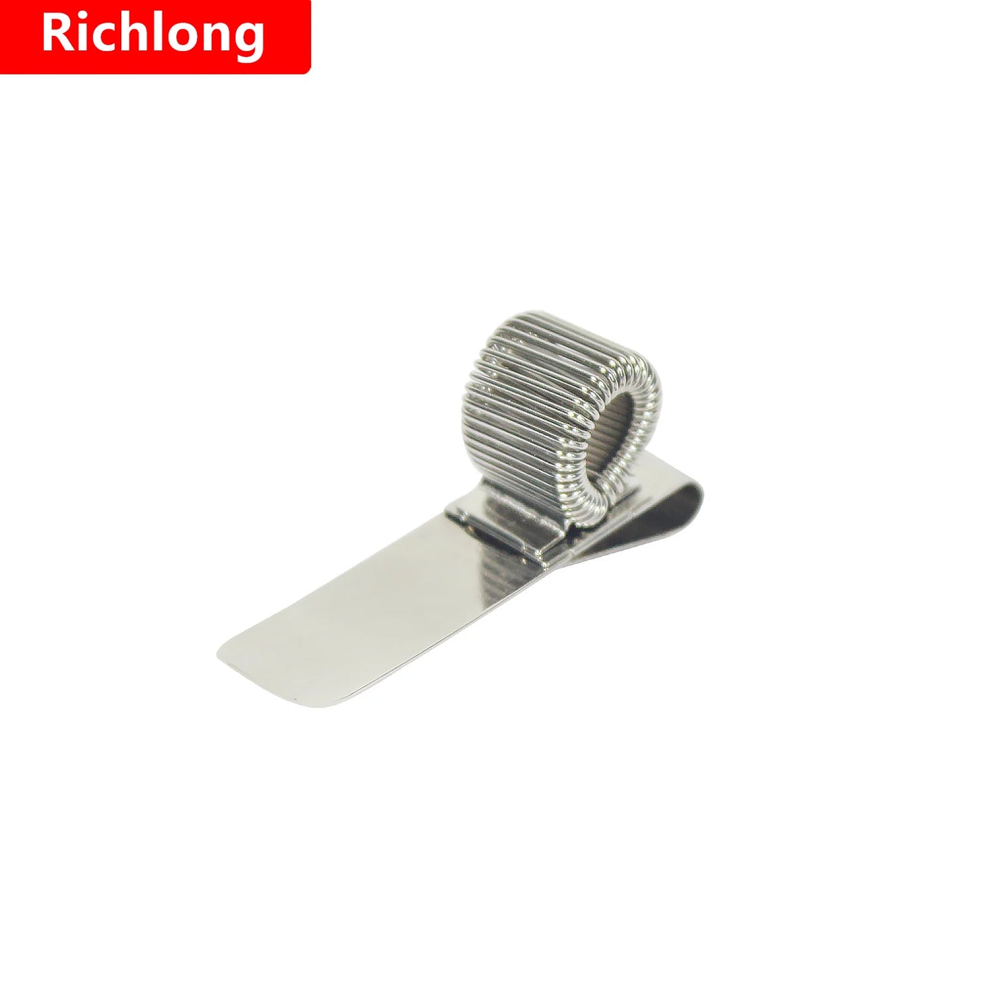 Classic Metal Hook-Style Pen Holder with Horizontal Fixed Spring Loop - Main View - Driulug supplier
