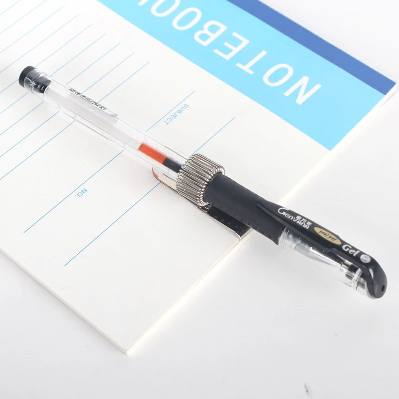 Classic Metal Clipboard Pen Holder with Fixed Spring Loop - Back View - Driulug supplier