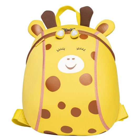 Cute Giraffe Kids Backpack Large — 3D Ne — Main View Front — Driulug Kids Backpack Supplier