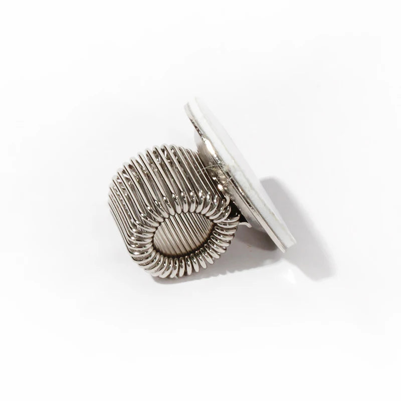 Universal Stainless Steel Pen Holder with Adjustable Spring Loop - Back View - Driulug supplier