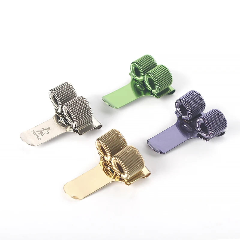 Colorful 2-Hole Hook-Style Pen Holder with Fixed Spring Loops - Usage Scenario - Driulug supplier