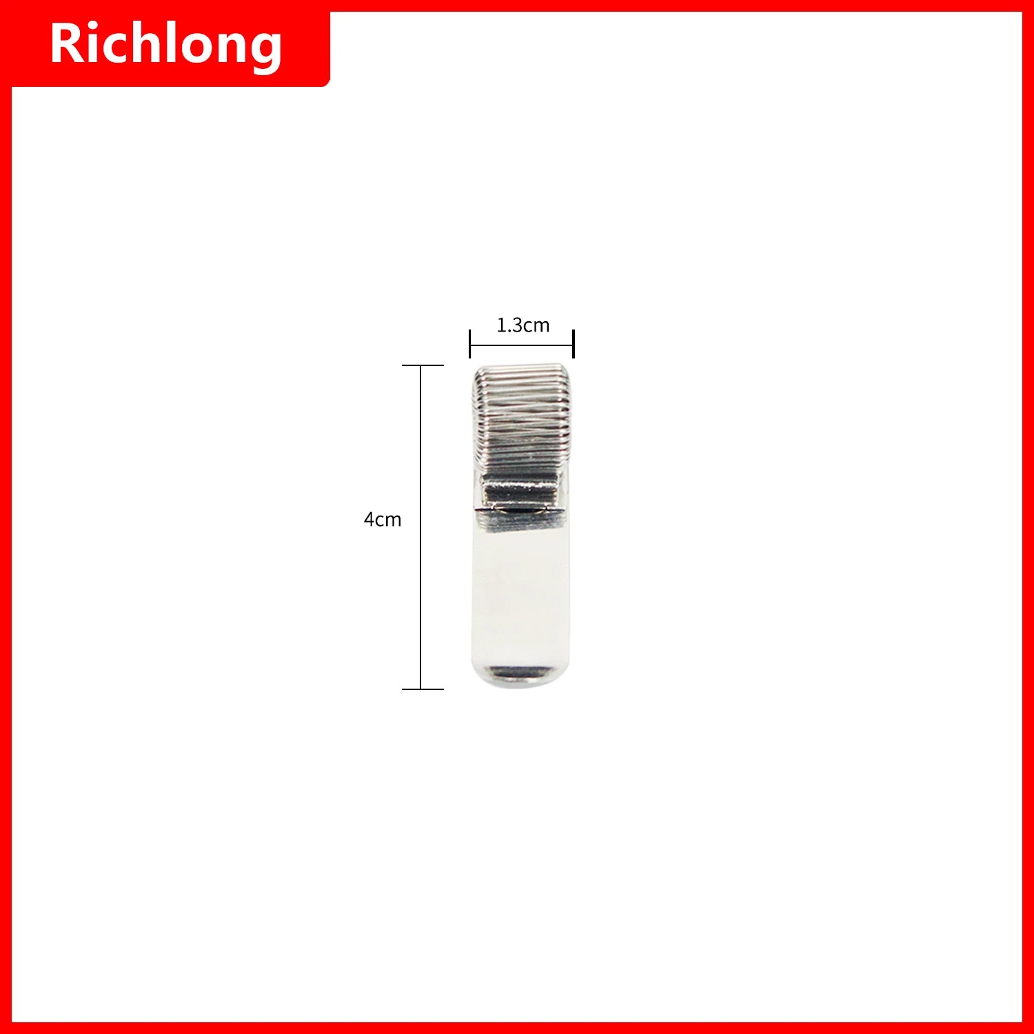 Classic Metal Hook-Style Pen Holder with Horizontal Fixed Spring Loop - Packaging Detail - Driulug supplier