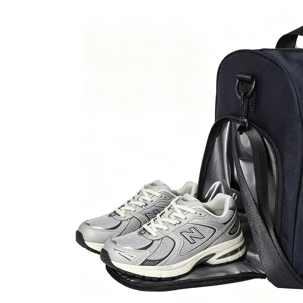 Waterproof Sports Duffel Bag with Shoe Compartment — 35L Wet-Dry Separation Gym Travel Bag - Detail View 5 - Driulug supplier