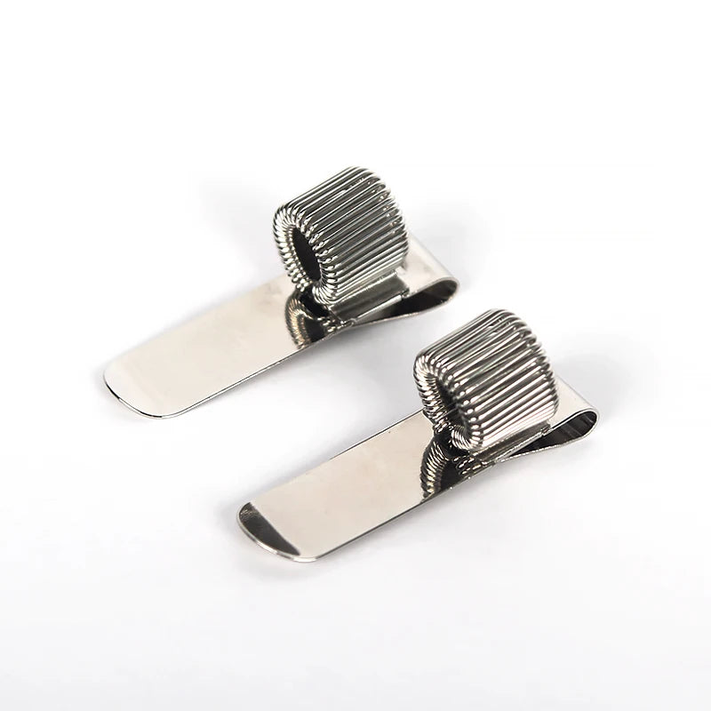 Classic Metal Vertical Pen Holder with Hook-Style Fixed Spring Loop - Usage Scenario - Driulug supplier