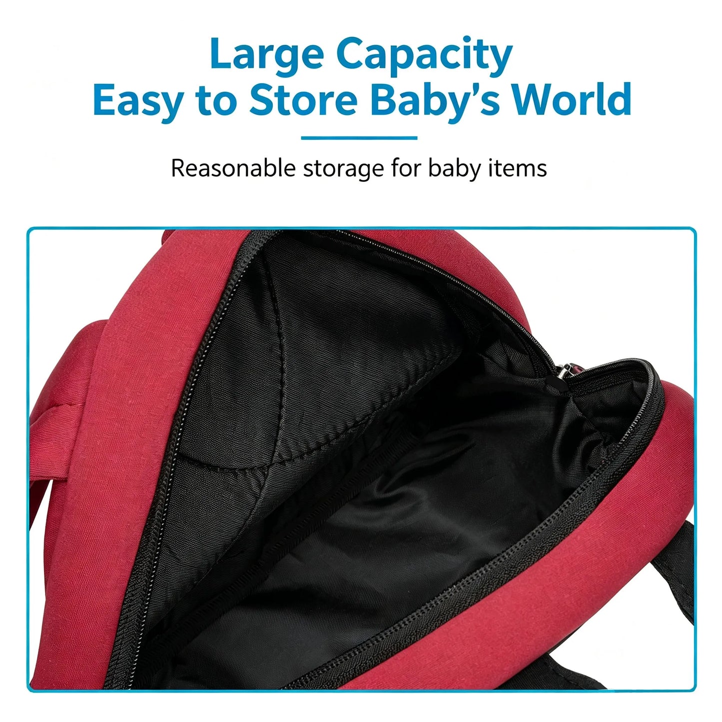 Cute Ladybug Kids Backpack — 3D Neoprene — Detail View 8 — Driulug Supplier
