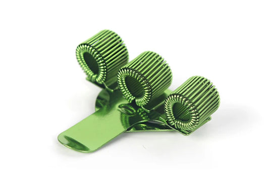 Colorful 3-Hole Hook-Style Pen Holder with Fixed Spring Loops - Main View - Driulug supplier