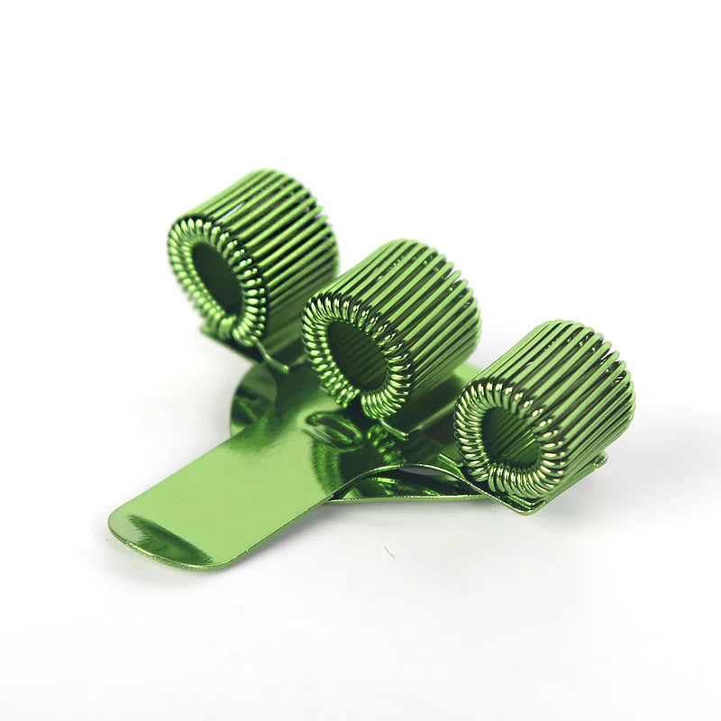 Colorful 3-Hole Hook-Style Pen Holder with Fixed Spring Loops - Product Dimensions - Driulug supplier