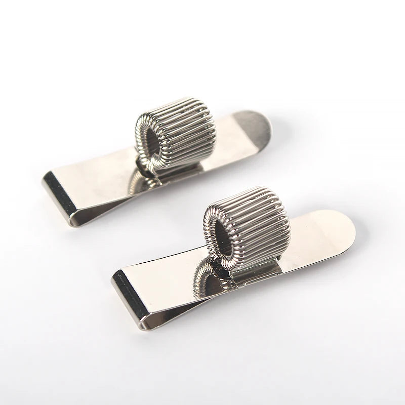 Classic Metal Clipboard Pen Holder with Fixed Spring Loop - Main View - Driulug supplier