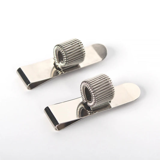 Classic Metal Clipboard Pen Holder with Fixed Spring Loop - Main View - Driulug supplier