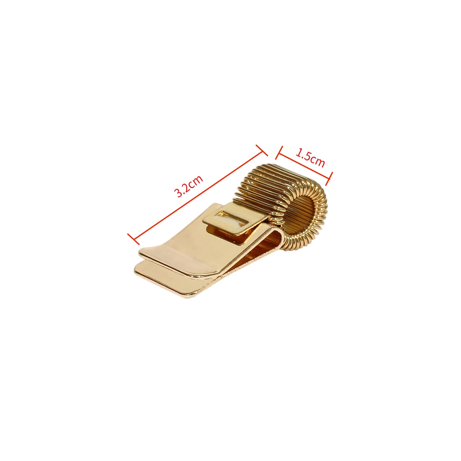 Classic Metal N1-Style Pen Holder with Fixed Spring Loop - Premium Gold & Color Series - Main View - Driulug supplier