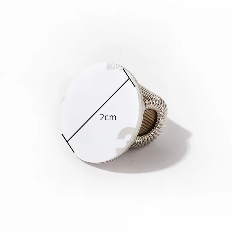 Universal Stainless Steel Pen Holder with Adjustable Spring Loop - Close-up View - Driulug supplier