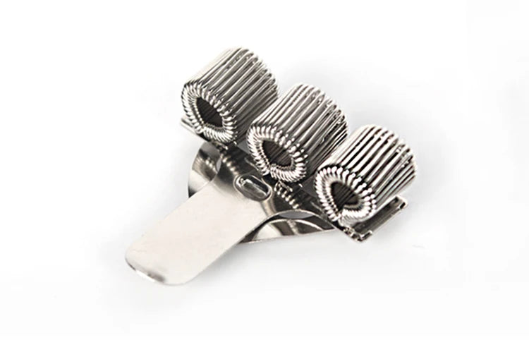 Classic Metal 3-Hole Hook-Style Pen Holder with Fixed Spring Loops - Usage Scenario - Driulug supplier
